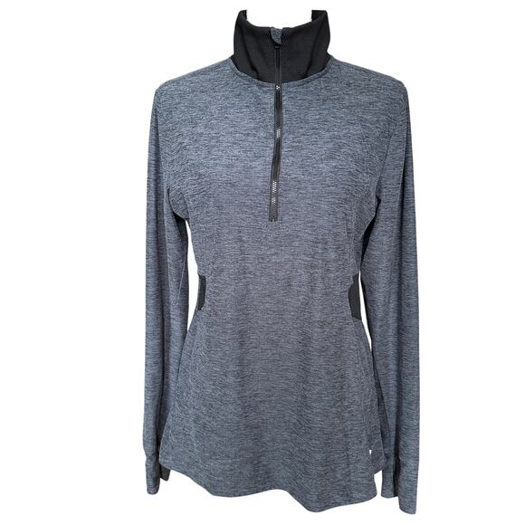 Layer8 quarter zip sz L grey - Picture 1 of 6